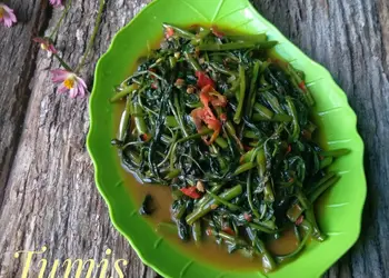 Siap Saji Tumis Kangkung Terasi Yummy Mantul