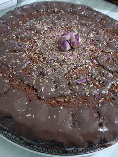 عکسی از دستور کیک خیس شکلاتی