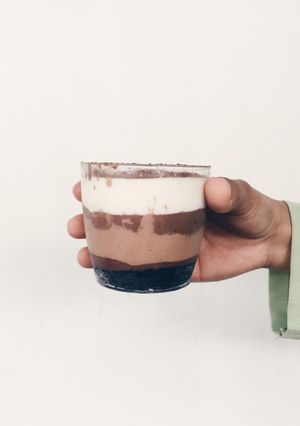 Foto resep Triple Chocolate Mousse Cake