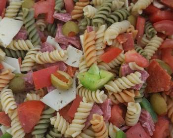 Ready to Serve Pasta Salad Savory Delicious