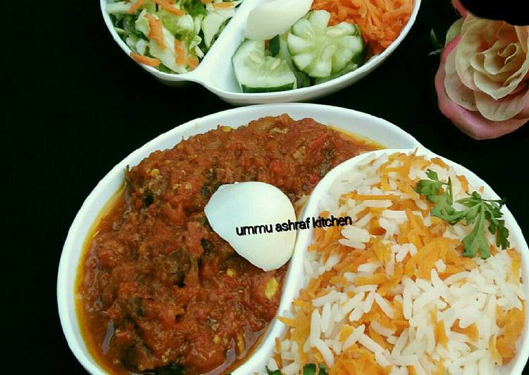 Easiest Way to Prepare Super Quick Homemade Carrot rice wit soup and salad