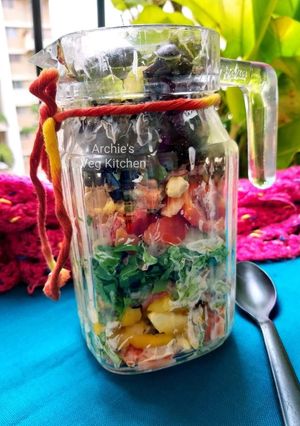 A picture of Magical super healthy salad.