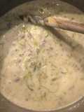 Käse-Hack-Lauch-Suppe