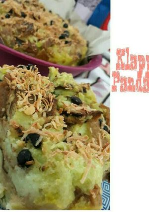 Foto resep Klappertart Pandan Mudah