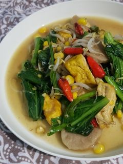 Foto resep Cah sawi hijau tahu kuning