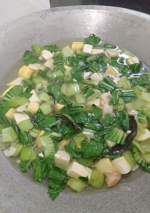 Foto resep Sayur Pakcoy Tahu Kuning 3S (Sedepp + Segerr + Simple) 😋