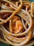 Spaghetti gandum marinara seafood