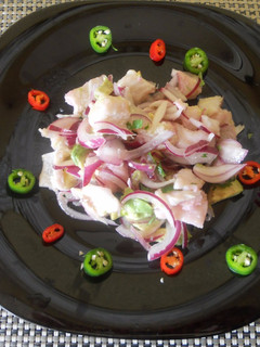 Una foto de Ceviche de pescado