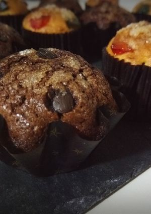 Une photo de Madeleines au chocolat ☕