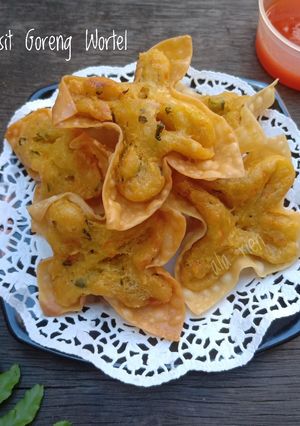 Foto resep Gorengan/Pangsit Goreng Wortel Pendamping Bakso/Bakwan