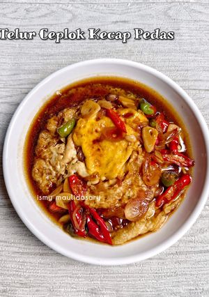 Foto resep Telur Ceplok Kecap Pedas