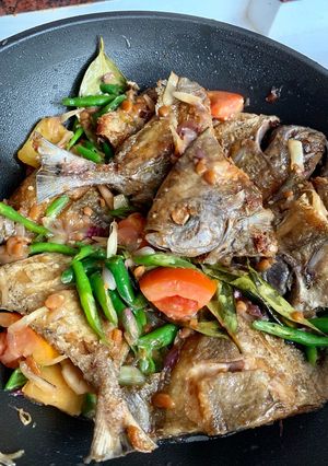 Foto resep Ikan bawal tauco cabe hijau