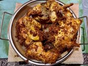 Gambar resep ayam serundeng laos