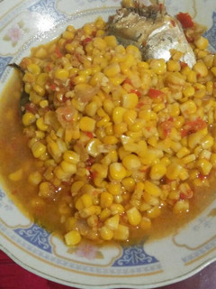 Foto resep Ikan asin peda jagung