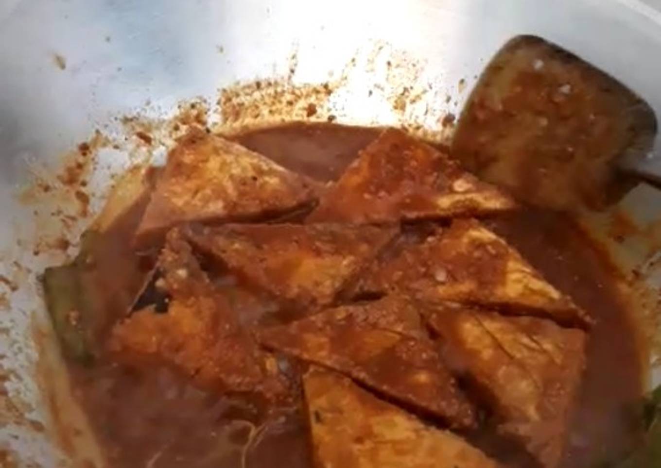 Tempe bacem kuah