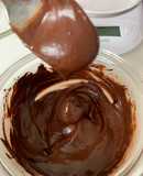 Crema saludable y light de chocolate negro