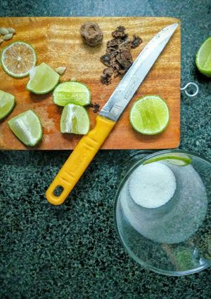 Hình của món Chanh xí muội.