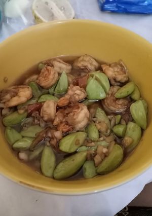Foto resep Udang Pete saus Kecap Butter Sederhana