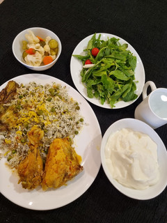 عکسی از دستور نخود فرنگی پلو