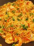 Spaghete cu fructe de mare