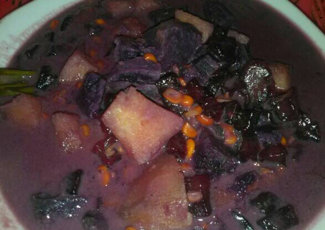 Kolak ubi ungu & cendol 25