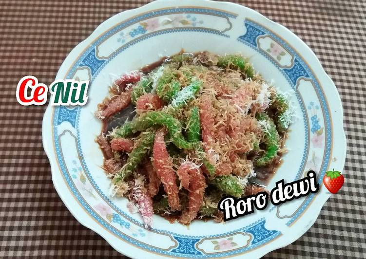 resep cara bikin Cenil