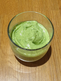 Una foto de Vinagreta de aguacate