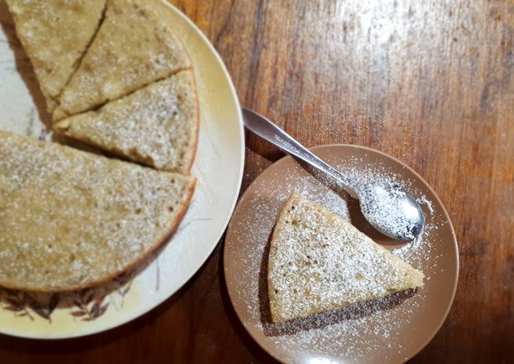 Anti Ribet, Buat Banana Cake eggless masak pakai rice cooker Rumahan