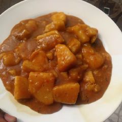 A picture of Yam porridge.
