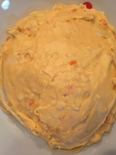 Una foto de Masa para croquetas de paté de salmón y surimi