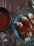 Tamales de frijol de harina