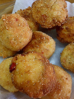 Una foto de Croquetas de polentarellenas