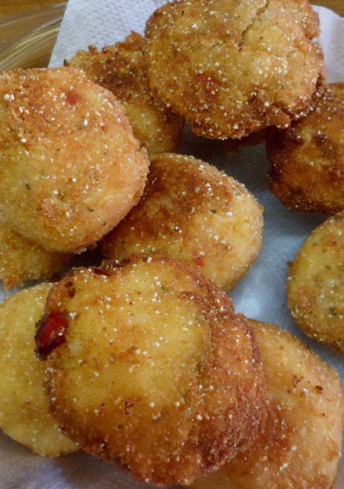 Una foto de Croquetas de polentarellenas