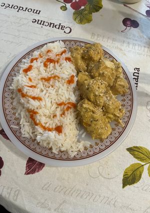 Una foto de Pollo al Curry