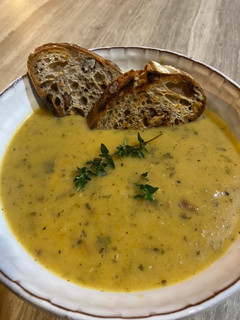 A picture of Veggie soup | rainbow soup 🌈.