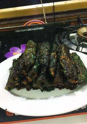 Hình của món Chả lá lốt.
