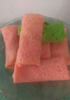 Foto resep Dadar gulung pinky :D
