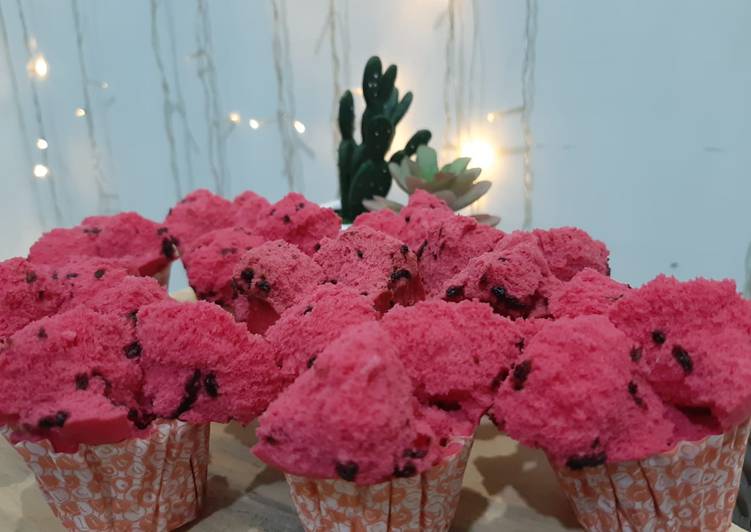 Resep: Lezat Bolu kukus Red Choco Polkadot