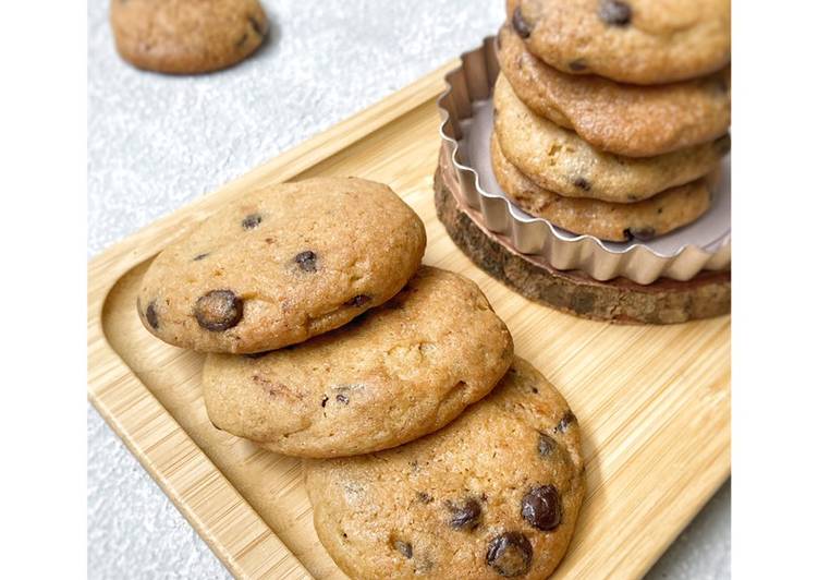 Bagaimana Membuat Choccomaltine soft cookies (eggless) yang Lezat