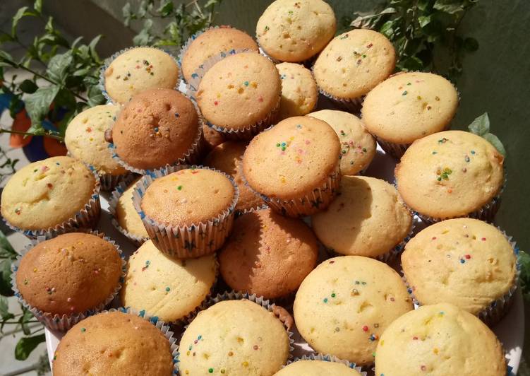 Step-by-Step Guide to Make Perfect Vanilla moist cupcakes | This is Recipe So Quick You Must Attempt Now !!