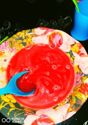A picture of Watermelon moctail.