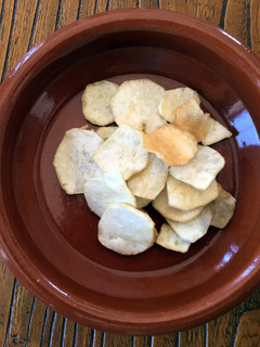 Una foto de Chips de batata