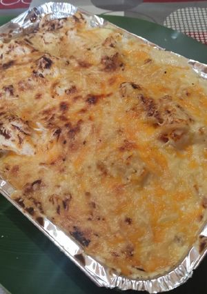 Una foto de Coliflor con bechamel en 28 minutos