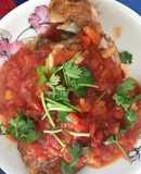 Cá điêu hồng sốt cà chua