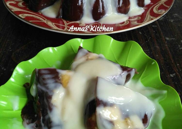 Bumbu Nutrijel Pisang + Vla | Langkah Membuat Nutrijel Pisang + Vla Yang Anti Gagal