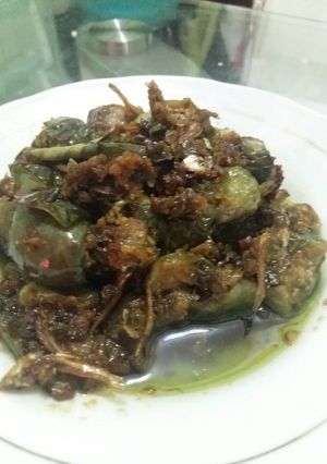 Foto resep Terong Teri Cabe Hijau