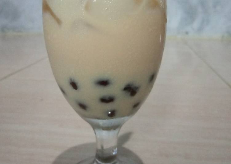 Resep Boba Caramel Milk Homemade, Bisa Manjain Lidah