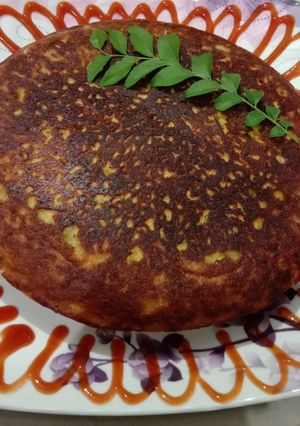 A picture of Veg Handvo.