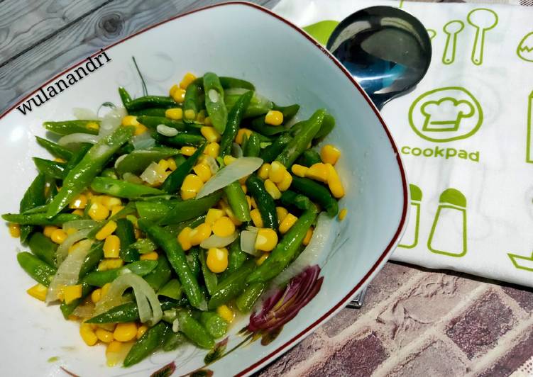 Bumbu Menyiapkan Tumis Buncis Jagung Manis yang Menggugah Selera