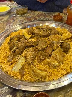 صورة لوصفة كبسة حاشي 🐪😋في قدر الضغط الكهربائي